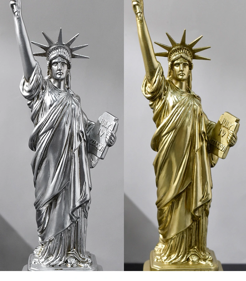 Statue of Liberty Desktop Ornament Resin Craft Decor Statue of Liberty Staute