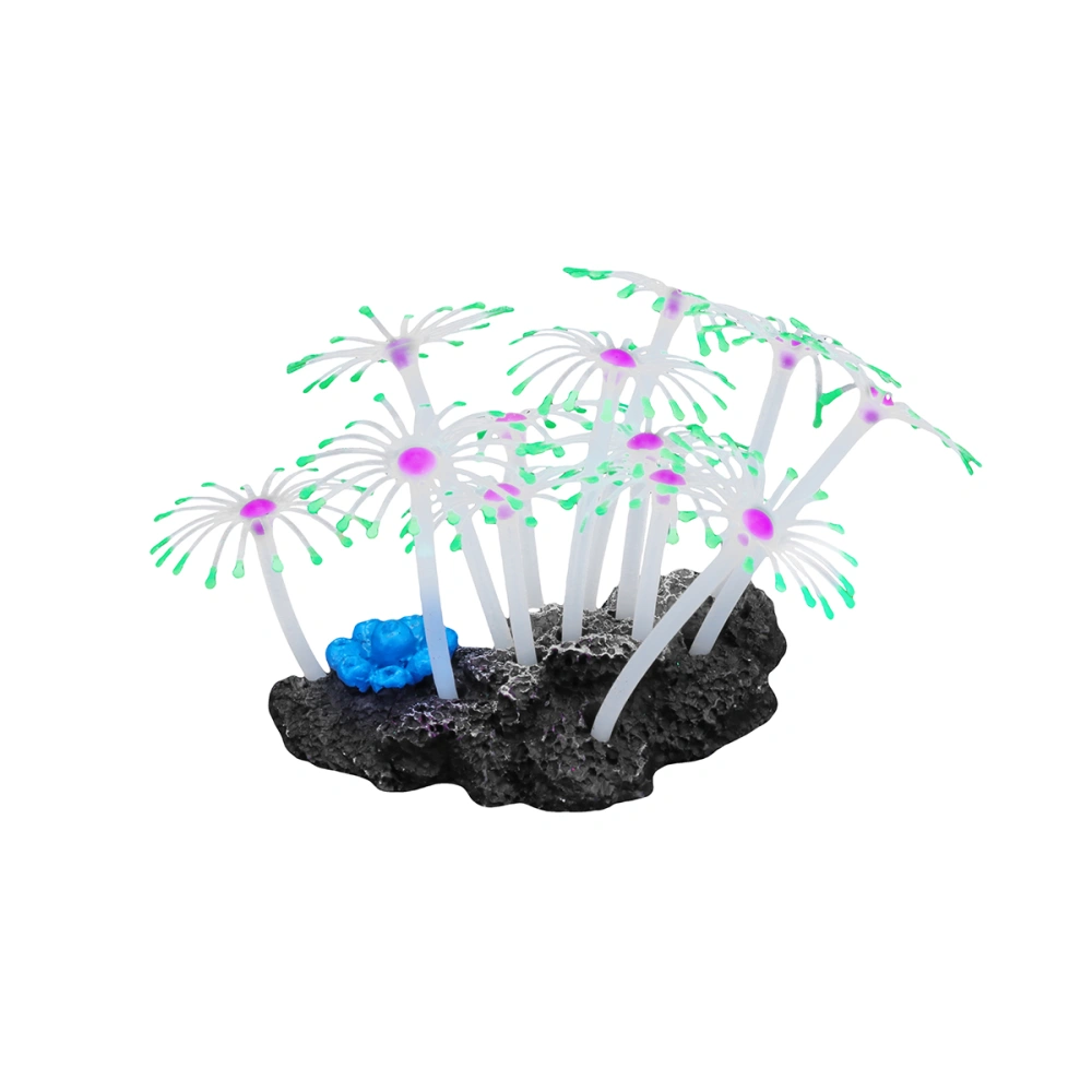 1PC Silicone Simulation Coral Aquarium Landscaping Decoration Fish Tank Supplies