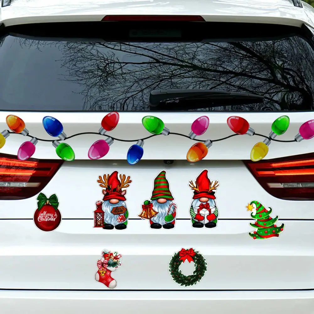 Reflective Magnetic Sticker Car Decoration