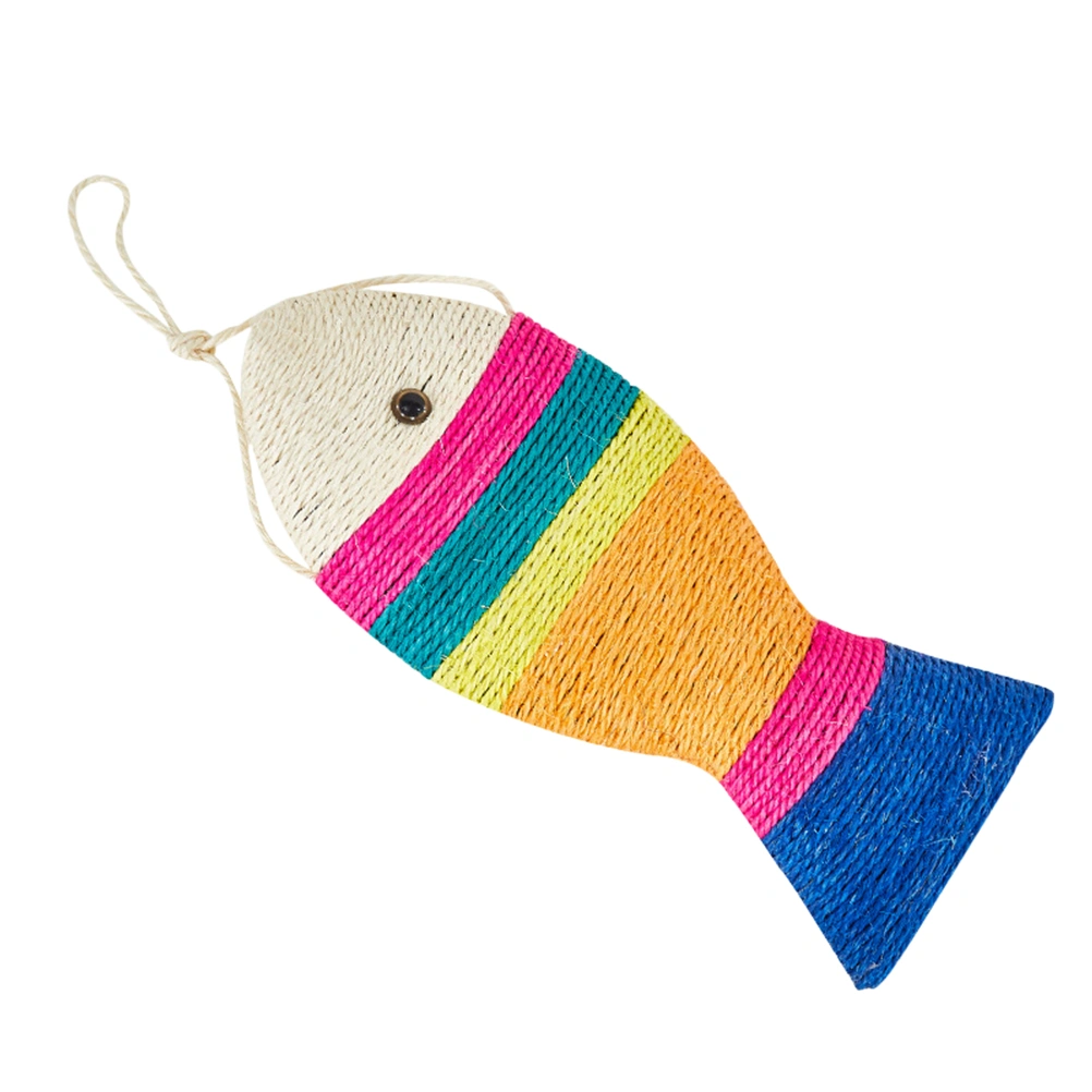 Fish Cat Scratch Board Hanging Fish Scratch Board Sisal Cat Scratch Board