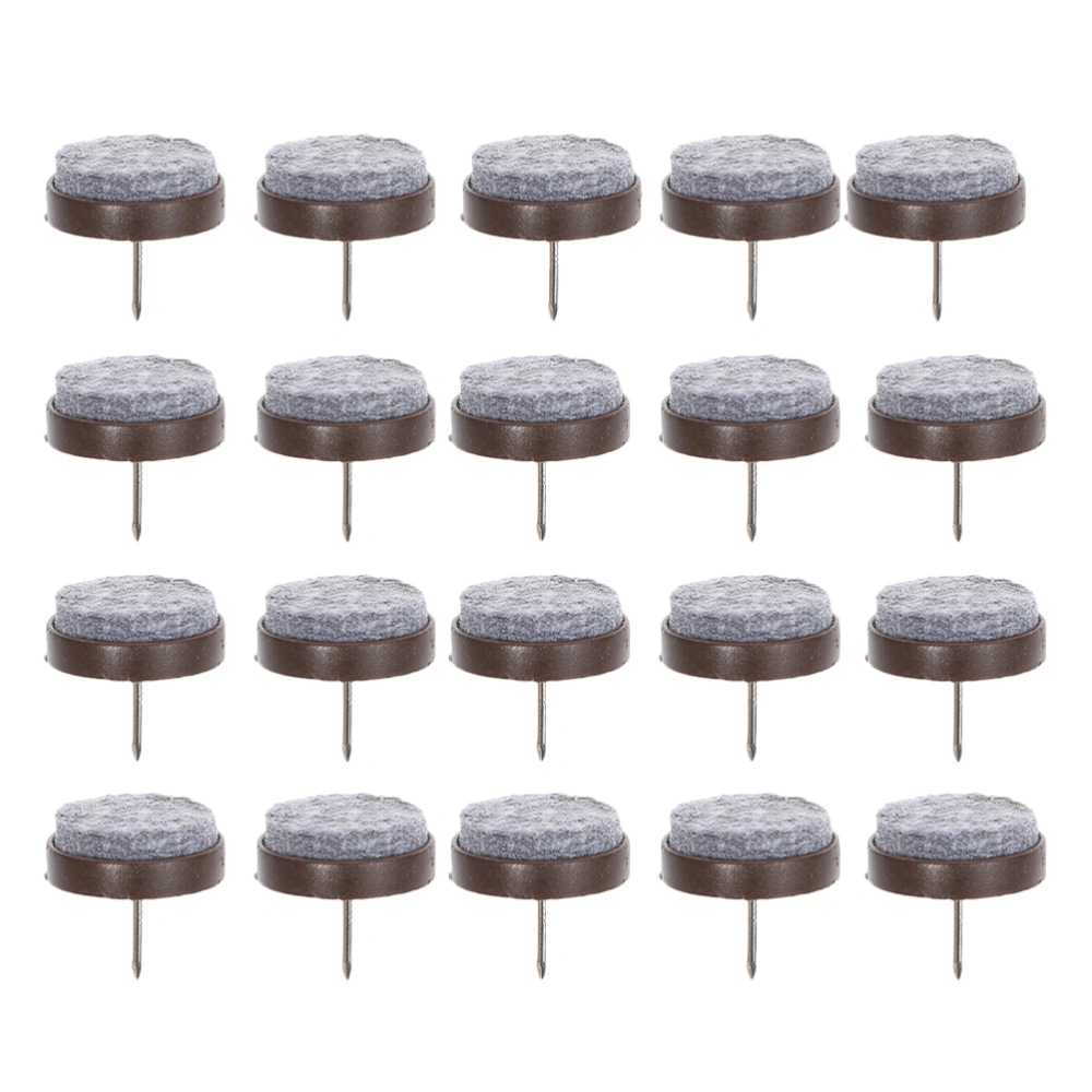 50pcs Chair Leg Floor Protector Nonslip Furniture Pad For Hardwood Floor