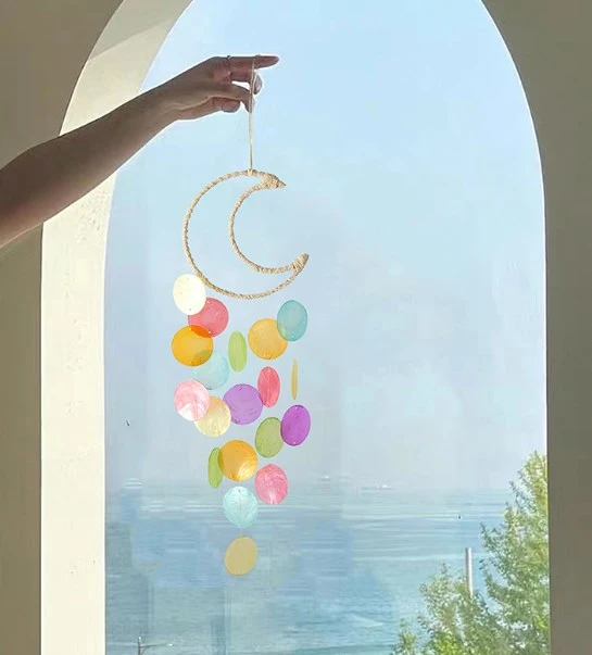 Wind Bell Shell Wind Chime Outdoor Hanging Decoration Shell Wind Chime Small Dream Catcher