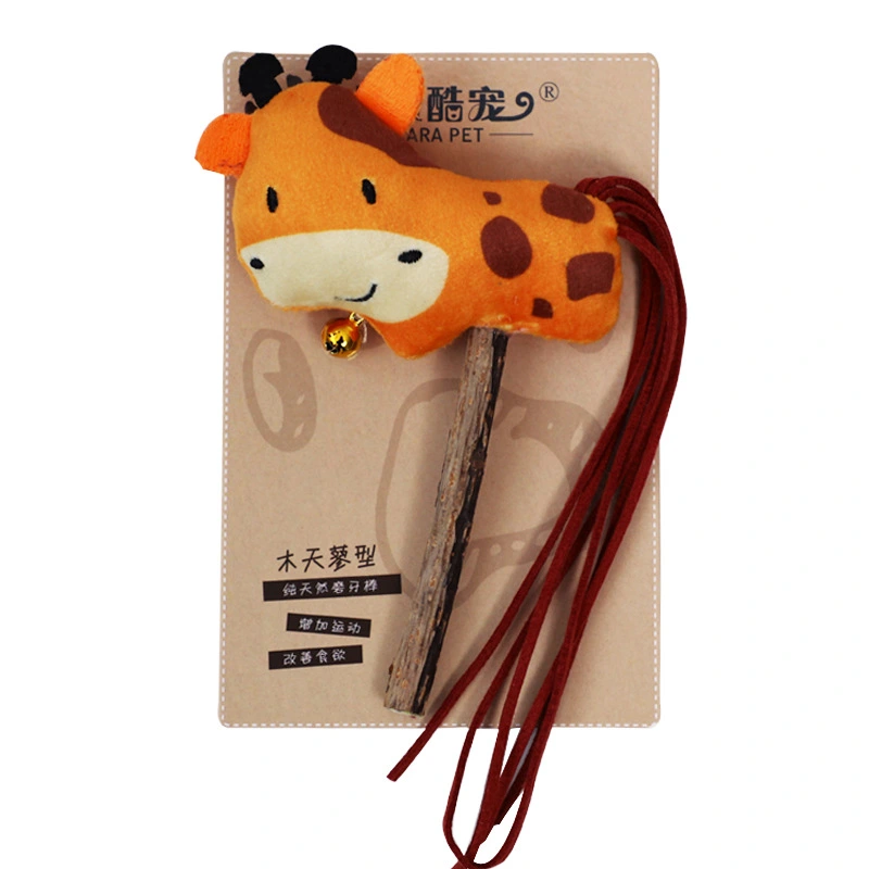  Cat Teaser Stick Cat Wand Catnip Toy Interactive Catnip Toy Cat Chew Toy Stuffed Animal Cat Wand