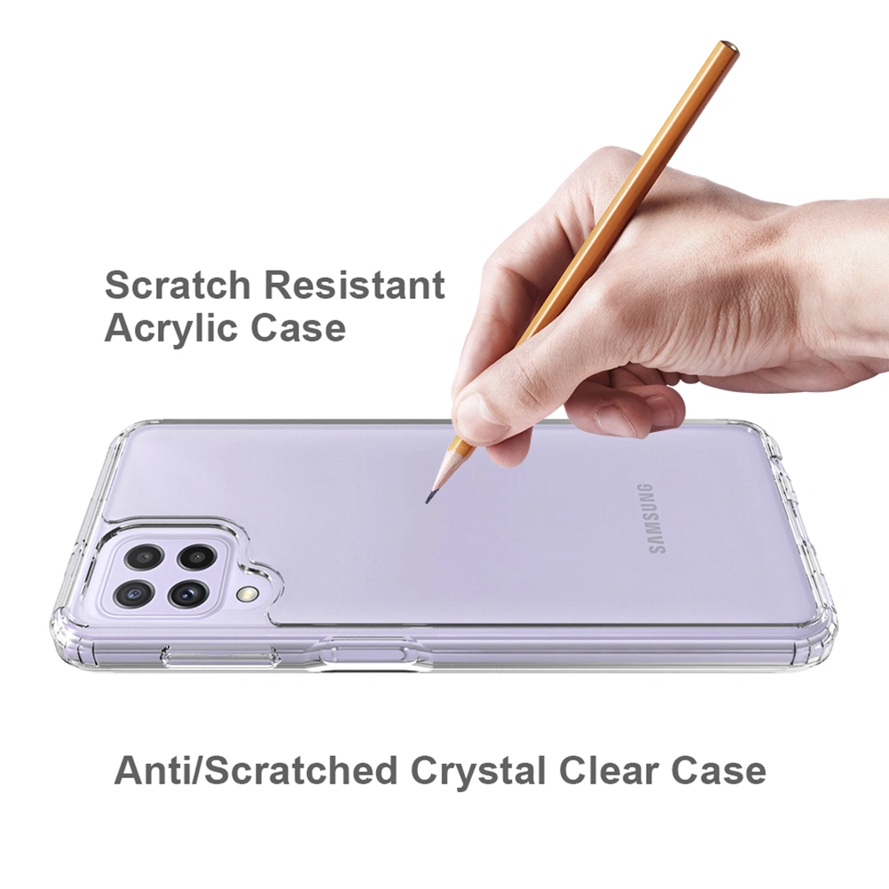 Anti-scratch Cell Phone Case Clear Phone Case Compatible for Galaxy A22