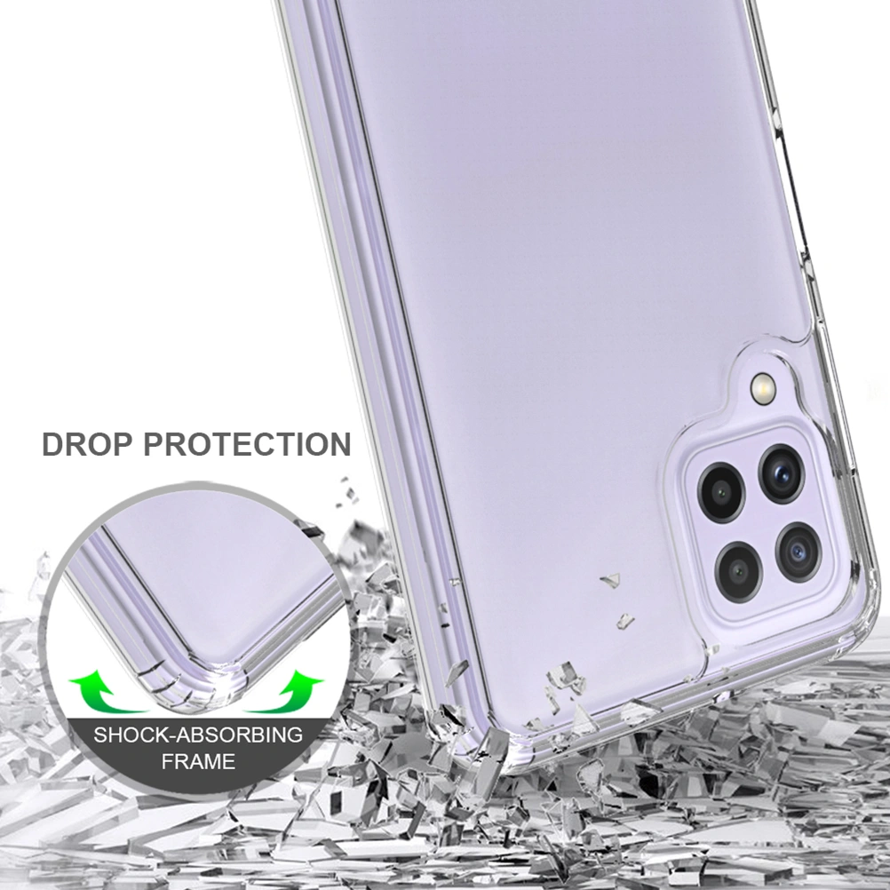 Anti-scratch Cell Phone Case Clear Phone Case Compatible for Galaxy A22