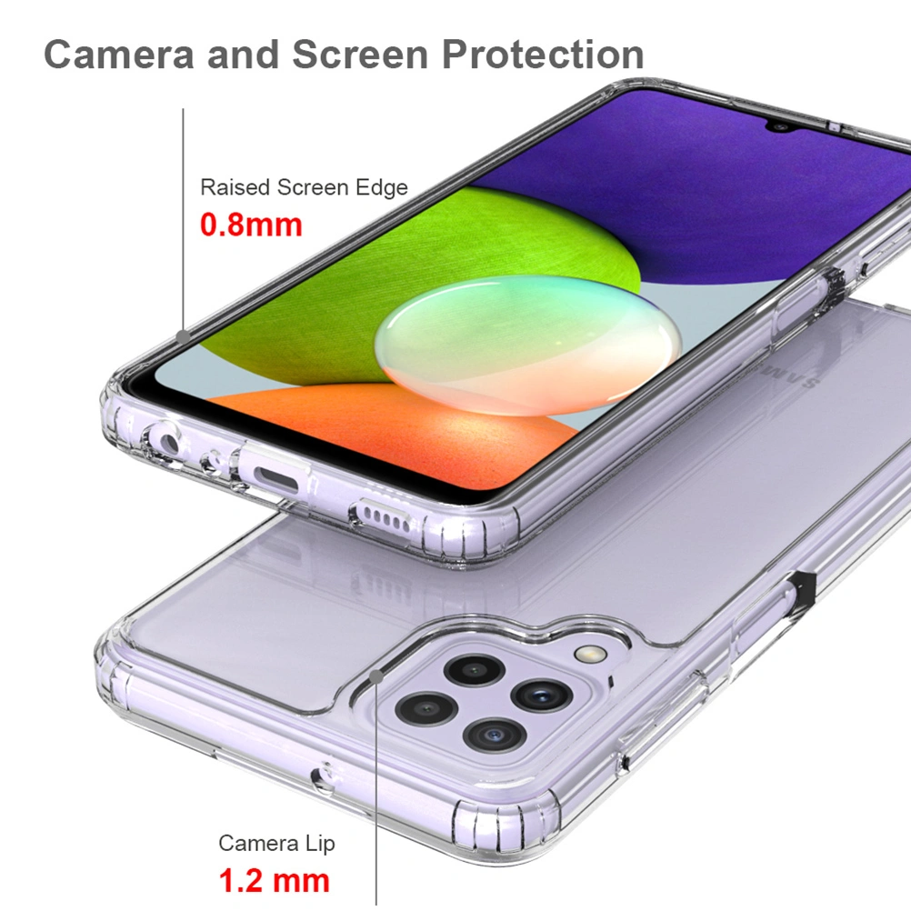 Anti-scratch Cell Phone Case Clear Phone Case Compatible for Galaxy A22