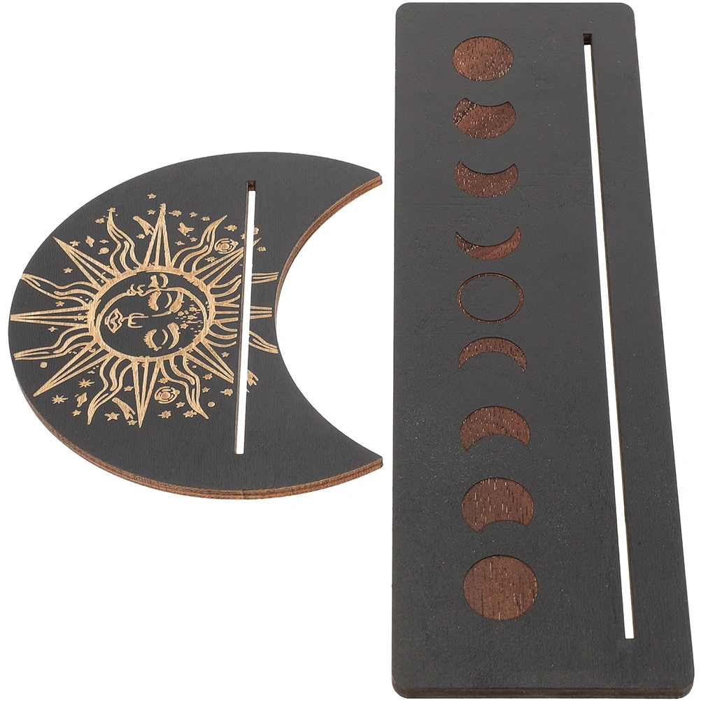 1 Set Wooden Tarot Card Stand Altar Tarot Divination Bracket Tarot Card Holder