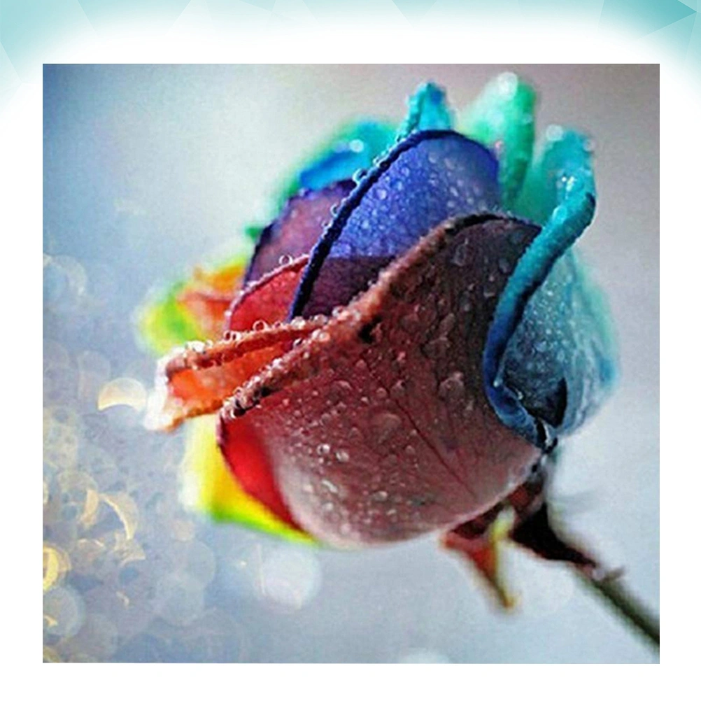 1Pc Beads Painting Flower 5D DIY Beads Painting Mosaic Home Decoration Pattern Embroider Gift Home Decor Gift