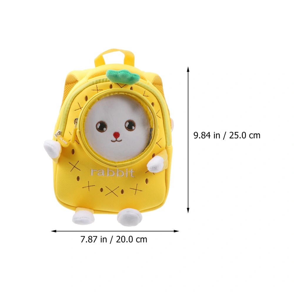 1pc Cartoon Backpack Kindergarten Schoolbag Mini Backpack Student Backpack