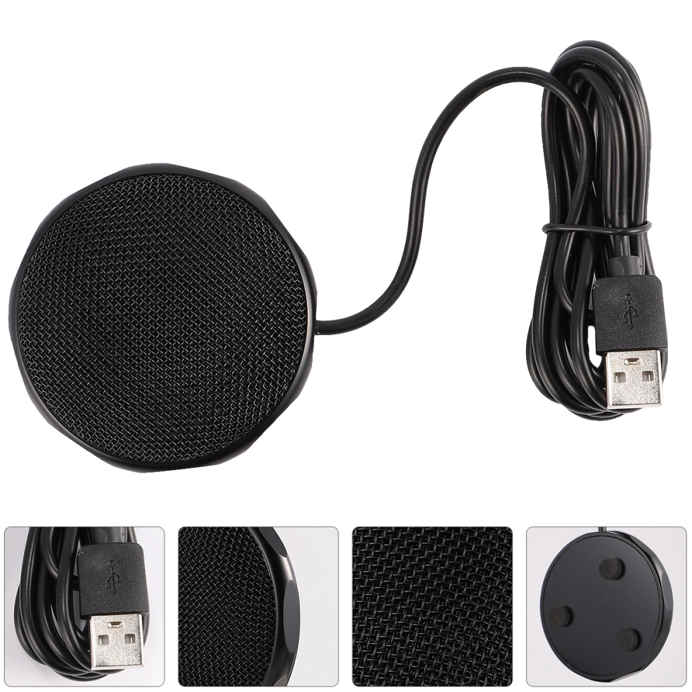 Conference USB Microphone 360 Degree Pickup Omnidirectional Mic for Meeting