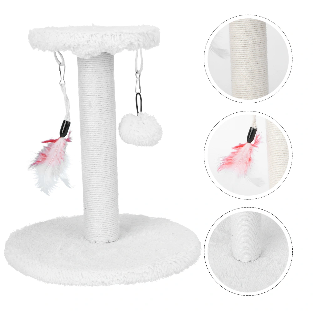 Cat Climbing Tree Tower Pet Furniture Sisal Scratching Post Scratching Pad