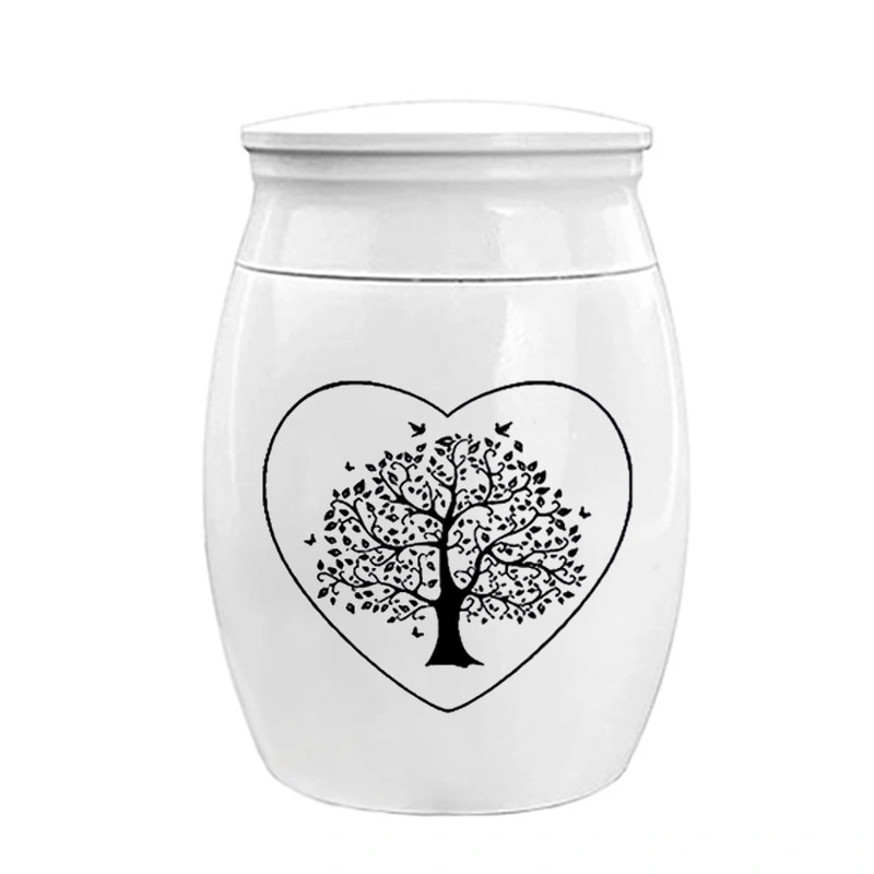 Aluminum Alloy Tree of Life Pet Urn Pet Cremation Urn Human Ashes Funeral Keepsake Ashes Keepsake Jar