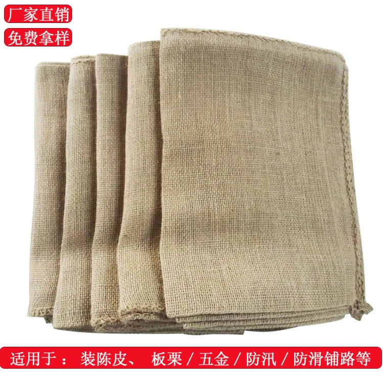 4pcs Empty Burlap Bags Potato Sacks Vegetable Storage Bags Burlap Sandbags for Flooding