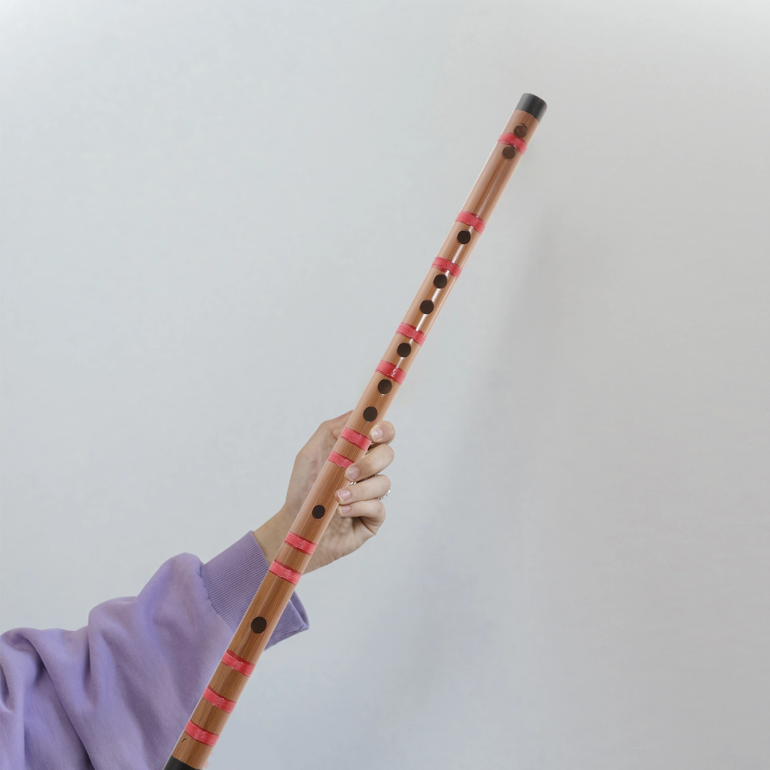 1 Pc Introductory Wooden Flute Portable Flute Chinese Flute for Beginner (D Key)