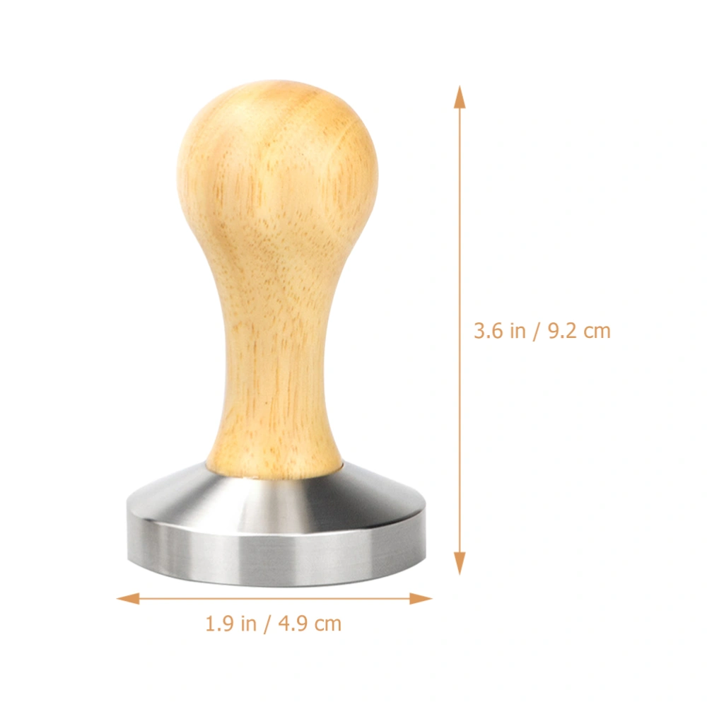 Coffee Tamper Wooden Handle Coffee Powder Presser Coffee Pressing Distributor