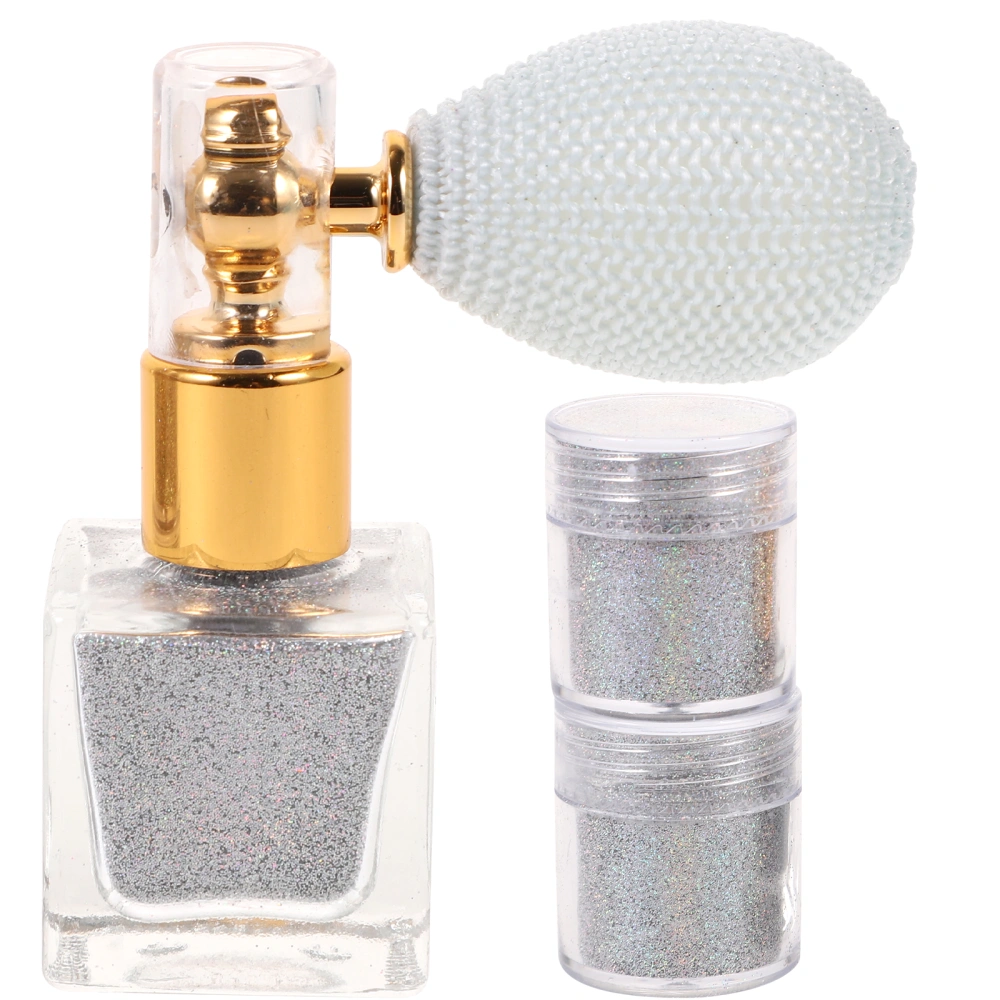 1 Set Glitter Spray Body Hair Glitter Shimmer Powder Spray Make Up Highlighter Powder