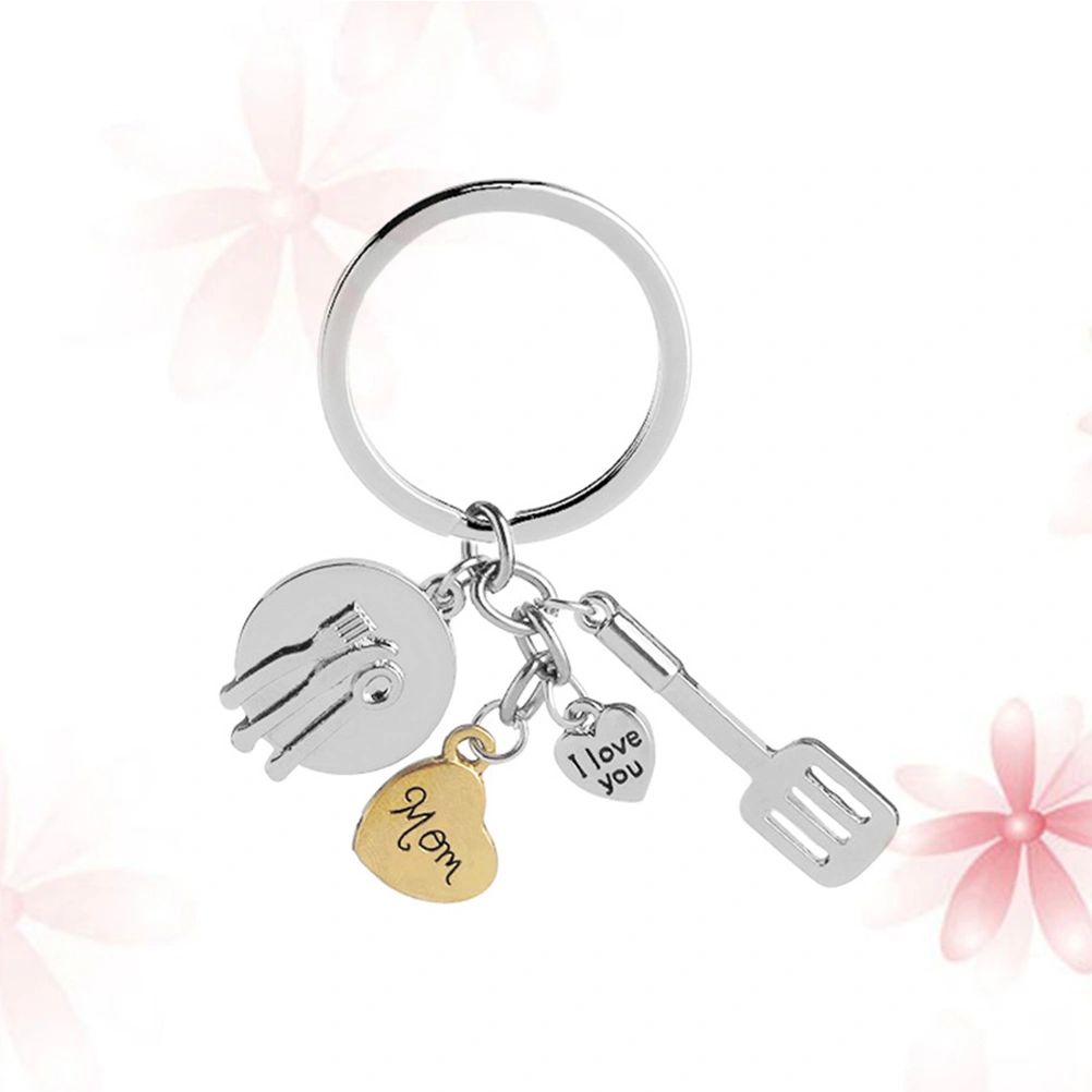 Mother Birthday Gifts Mother Daughter Keychain I Love You Mom Keychain Jewelry Gift for Women Best Birthday Gift for Mom From Daughter Son