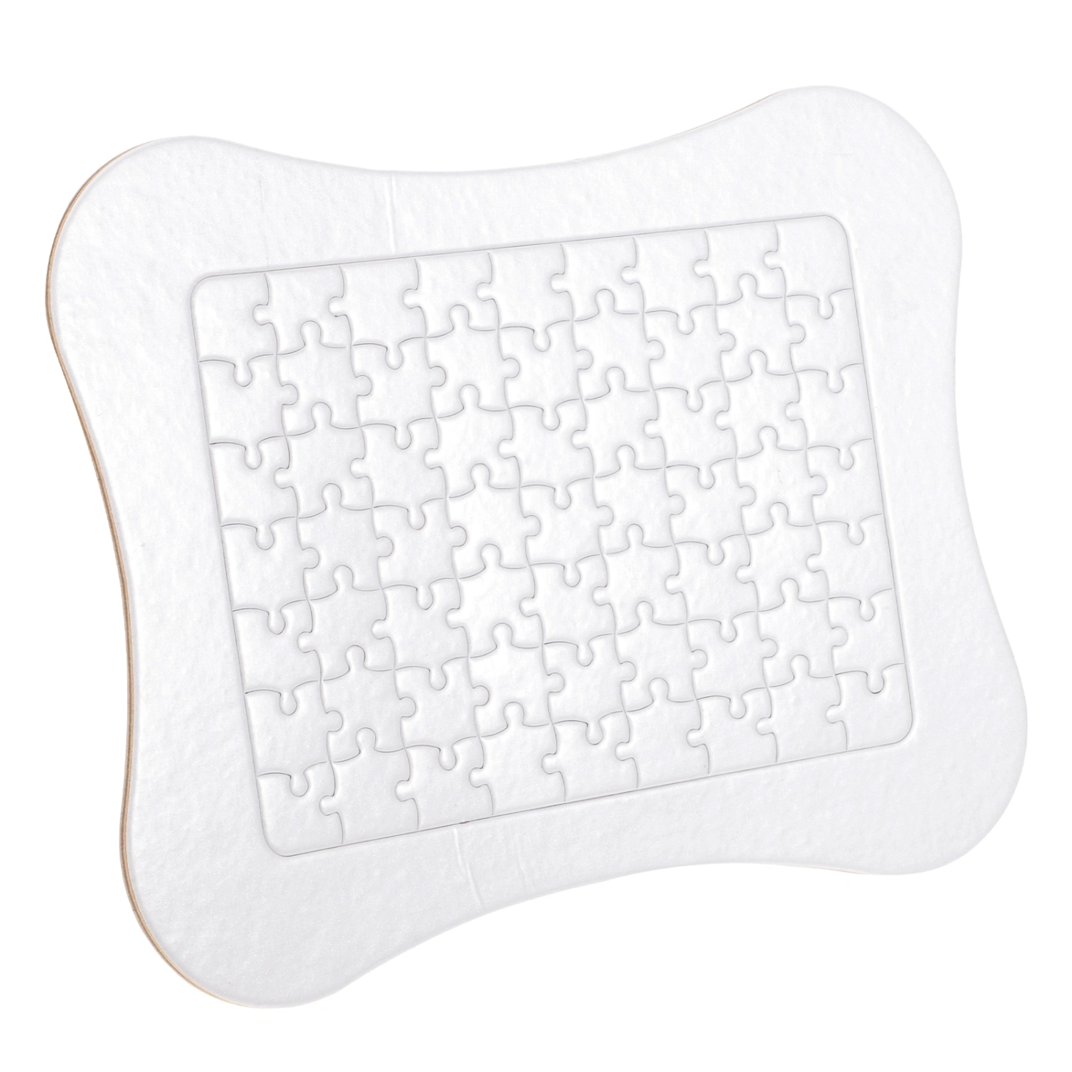 1 Set of Blank Puzzle Sublimation Transfer Puzzle Blank Jigsaw Puzzle Pieces Diy Blank Puzzle