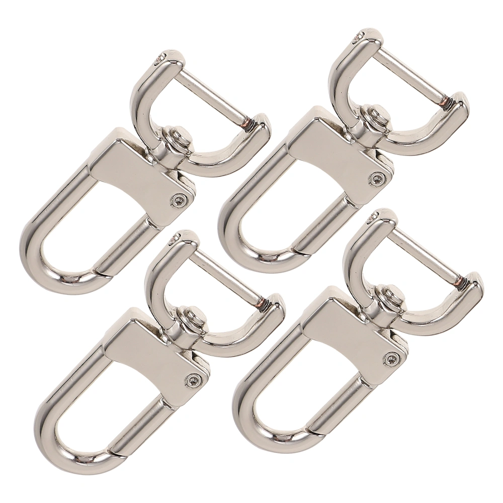 4pcs Metal Bag Strap Buckle Luggage Suitcase Shoulder Strap Replacement Buckles