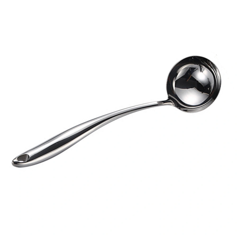 Stainless Steel Soup Scoop Hollow Long Handle Kitchenware Non-stick Heat Resistant Cooking Utensils