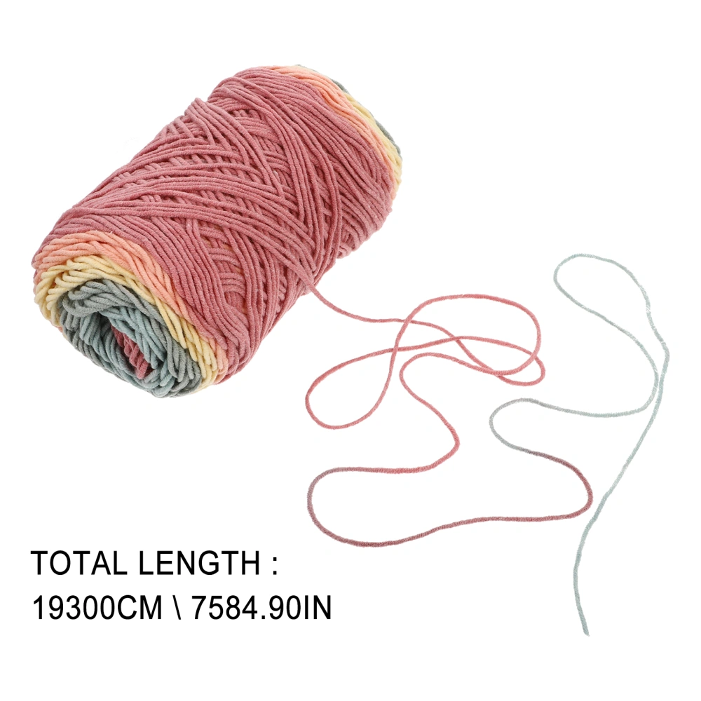 1 Roll Knitting Cord Softer Weaving String DIY Doll Pillow Braided String