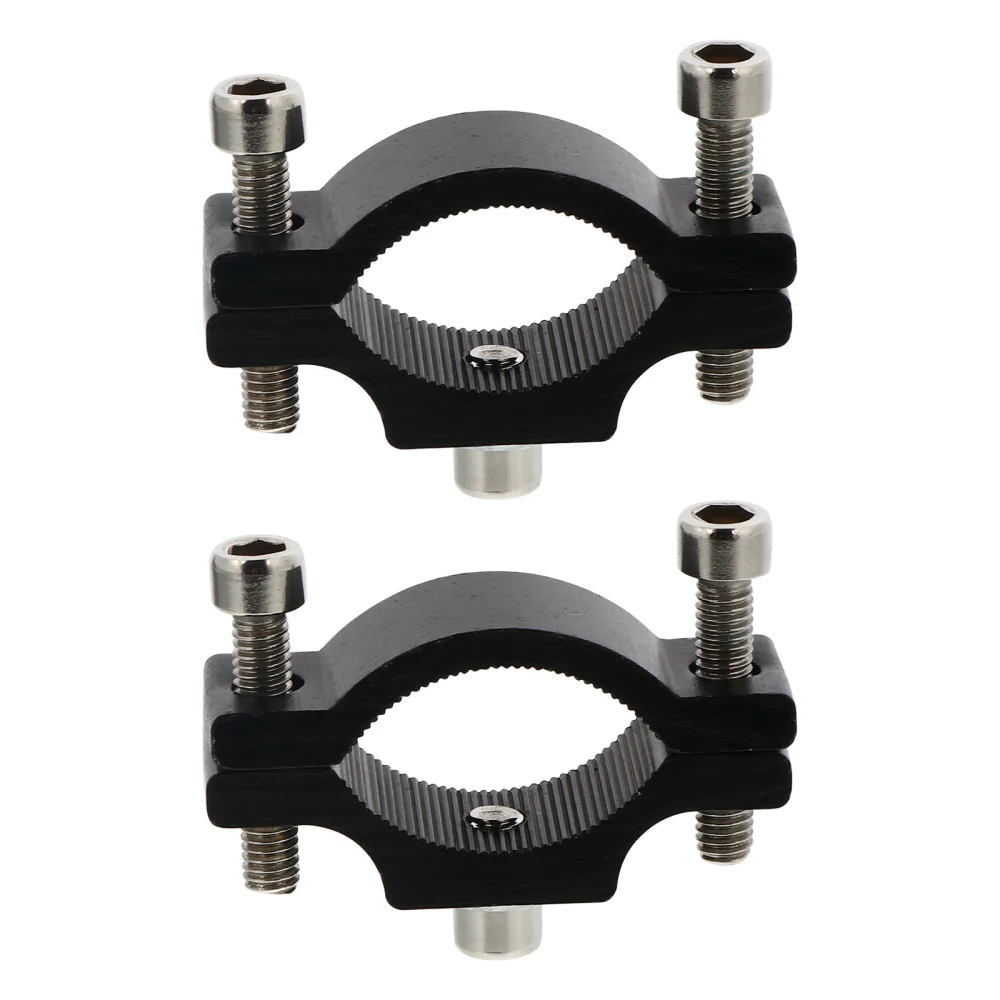 2pcs Aluminum Alloy Handlebar Clamp Light Bracket for Scooter Motorcycle