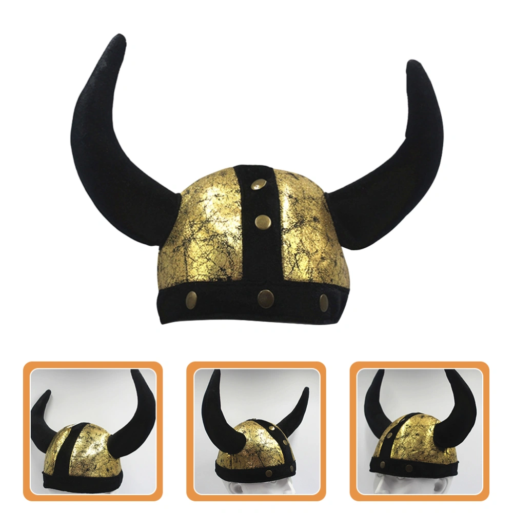 Halloween Ox Horn Hat Decorative Halloween Party Hat Halloween Costume Accessory