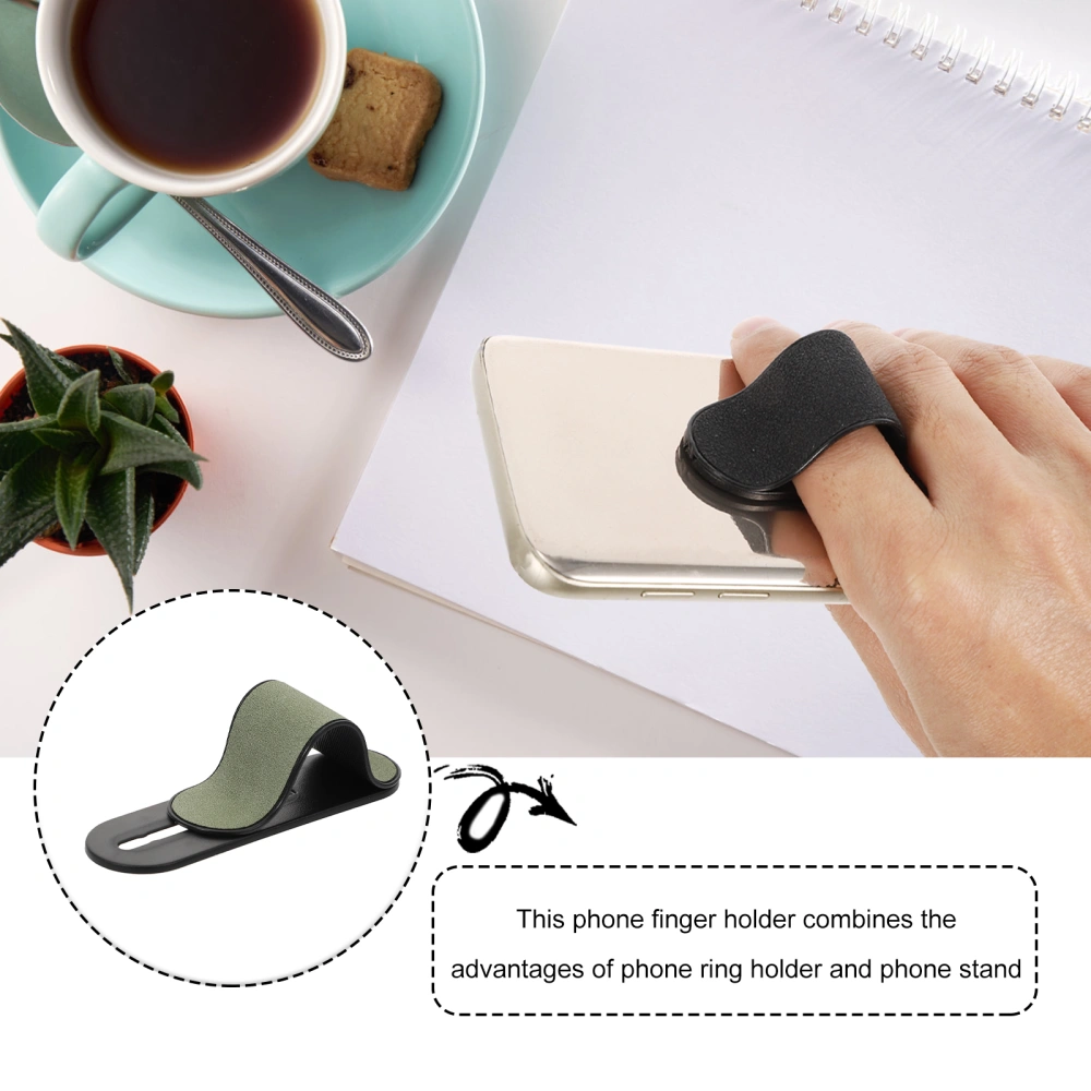 1Pc Adjustable Phone Grip Holder Adhesive Phone Finger Holder for Back of Phone