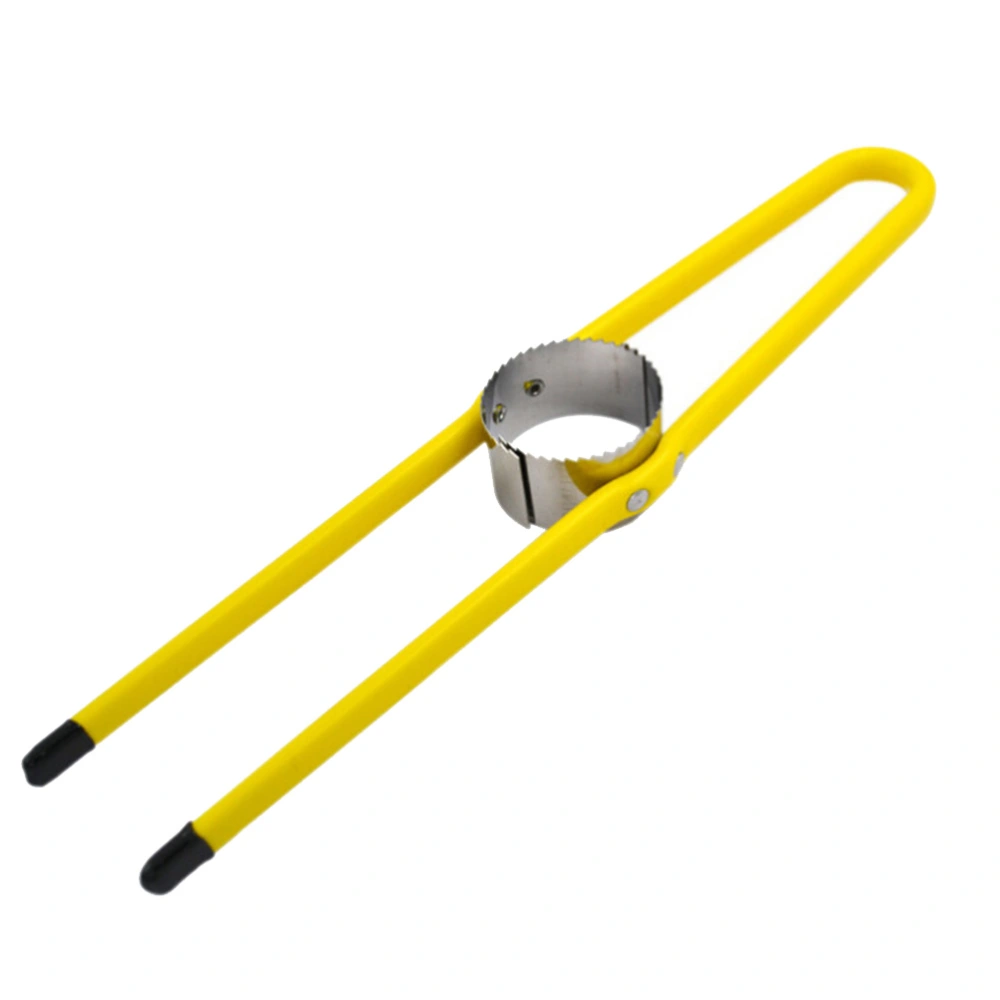 Stainless Steel Stripping Device Threshing Corn Grain Machine Creative Planing Device Hand Kitchen Gadgets (Yellow)