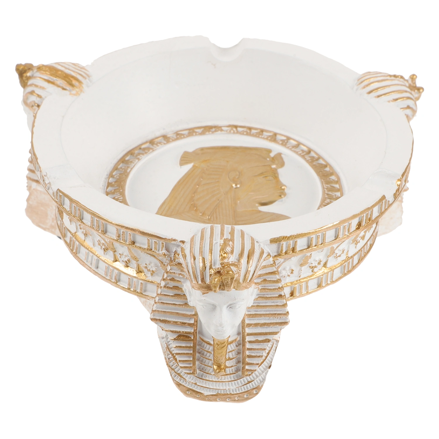 Table Ashtray Decoration Egyptian Pharaoh Ashtray Craft Decorative Ash Tray Home Office Ashtray