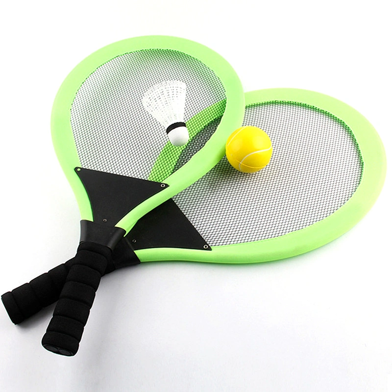 Pair of Badminton Tennis Set Badminton Racket Water Tennis Racket Tennis Balls for Kids (Color in Random)