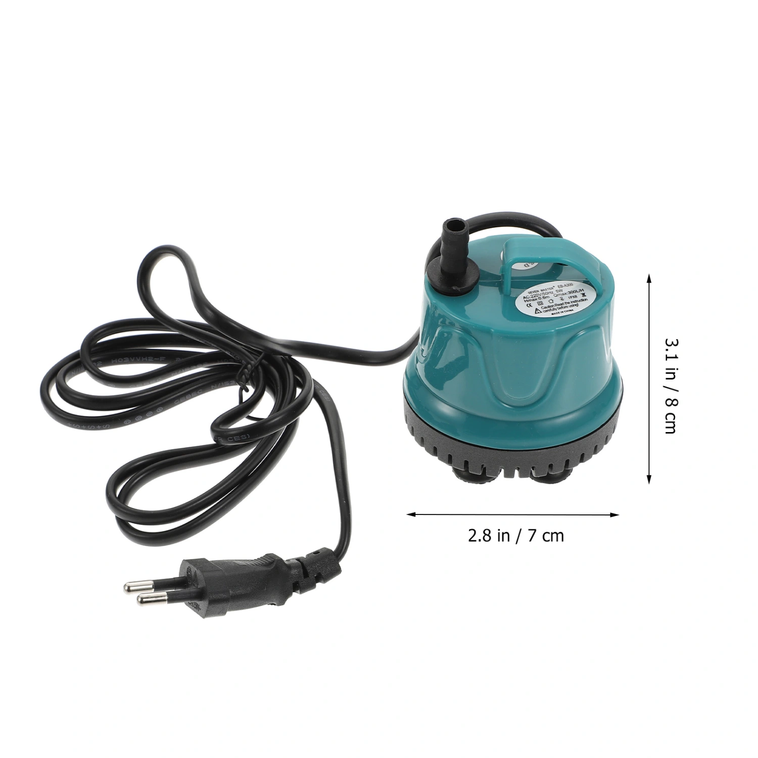 Silent Aquarium Water Pump Submersible Water Pump Fish Tank Water Pump (EU Plug)