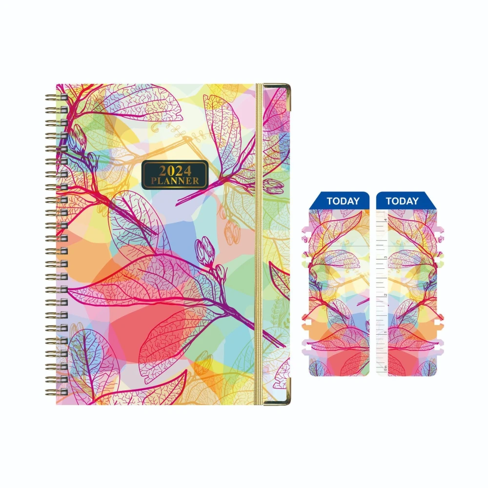 Planner Notebook Schedule Notepad Spiral Binding Notepad Academic Planner Writing Notepad