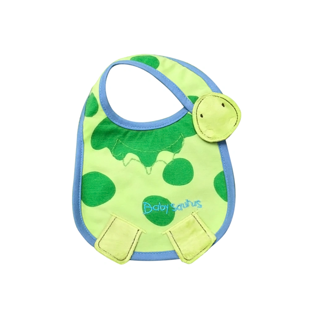 Turtle Pattern 3 Layer Toddler Baby Waterproof Saliva Towel Baby Bibs