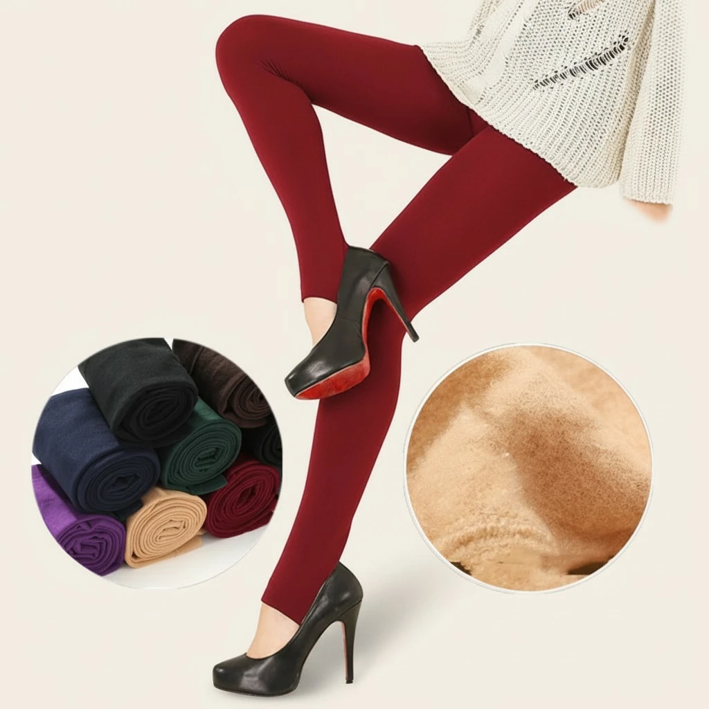 Women's Fashion Brushed Pants Thickened