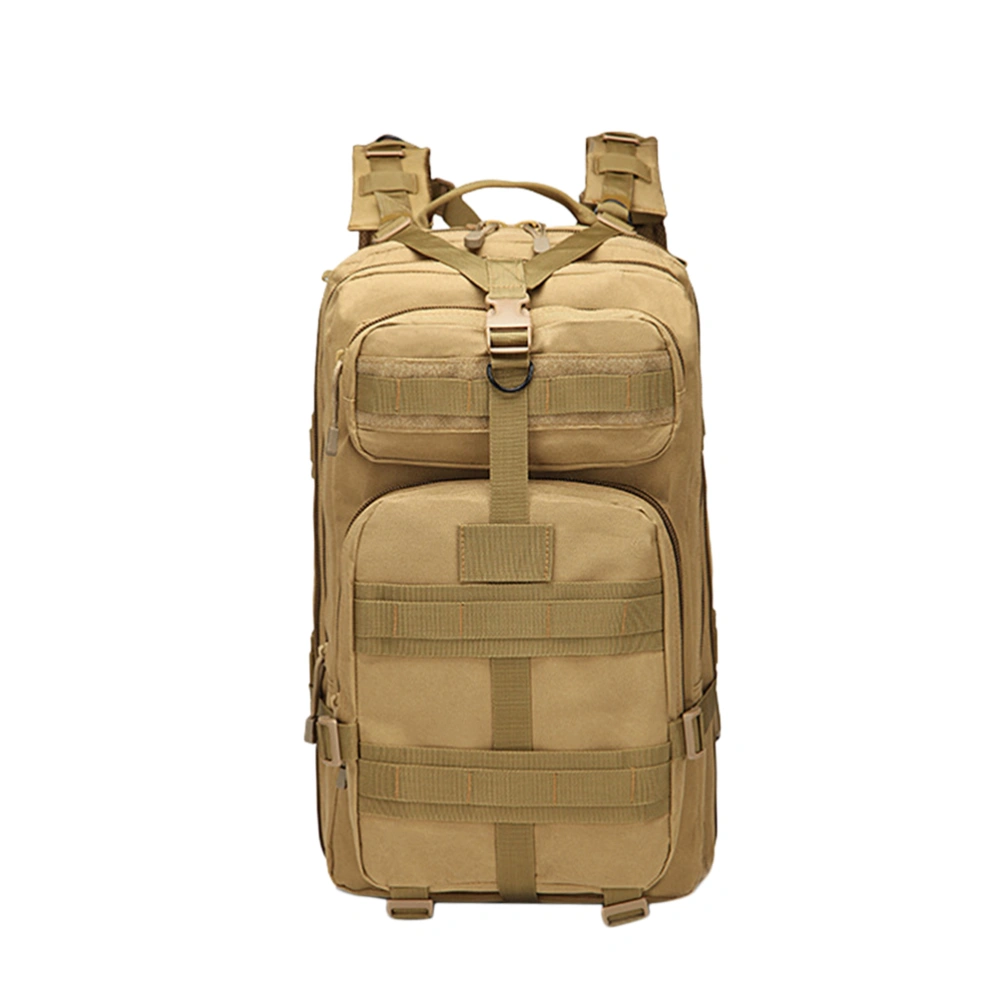 Outdoor Backpack Camping Tactics Backpack Travel Outdoor Backpack Camping Hiking Backpack (Khaki)