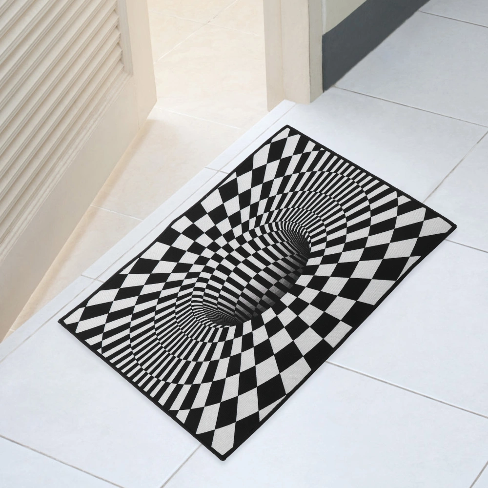 Floor Blanket Living Room Floor Rug Illusion Floor Rug Floor Carpet Anti-skid Floor Mat