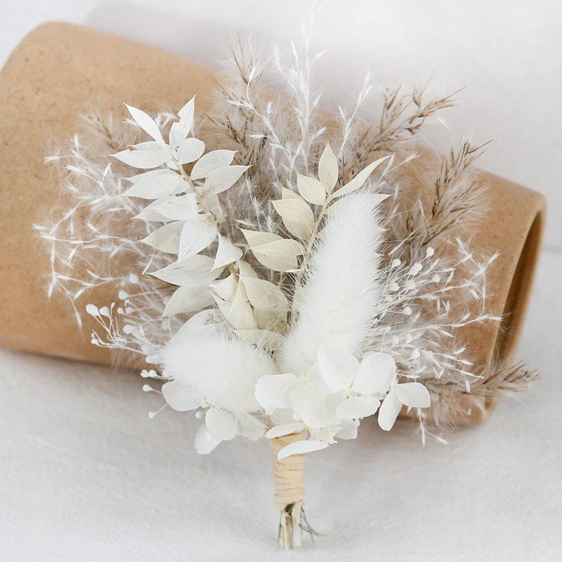 6 Bundles of Natural Dried Plants Delicate Small Dried Flowers Preserved Fresh Plants