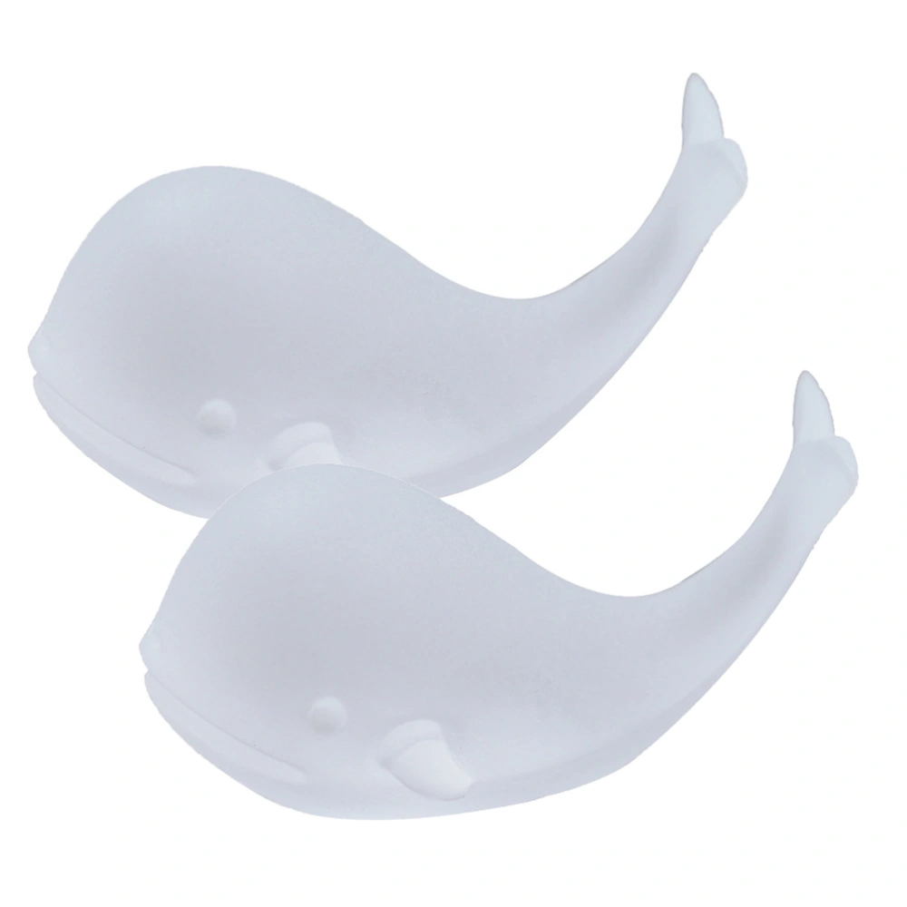 Glass Whale Figurine Ornament Tea Pet Glass Little Whale Tea Ornament