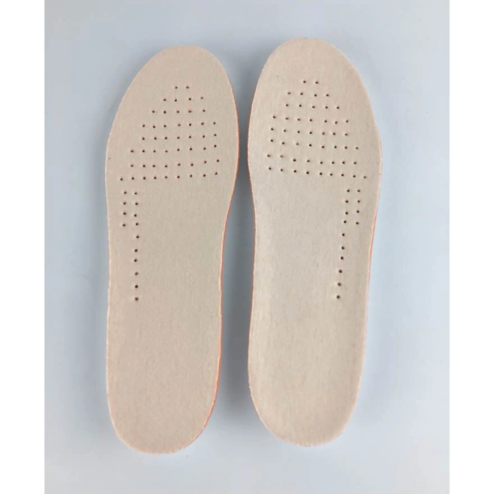 Soybean Fiber Sweat Uptake Ventilation Deodorization Shoe Pad Heighten Insole Size L 2.5CM