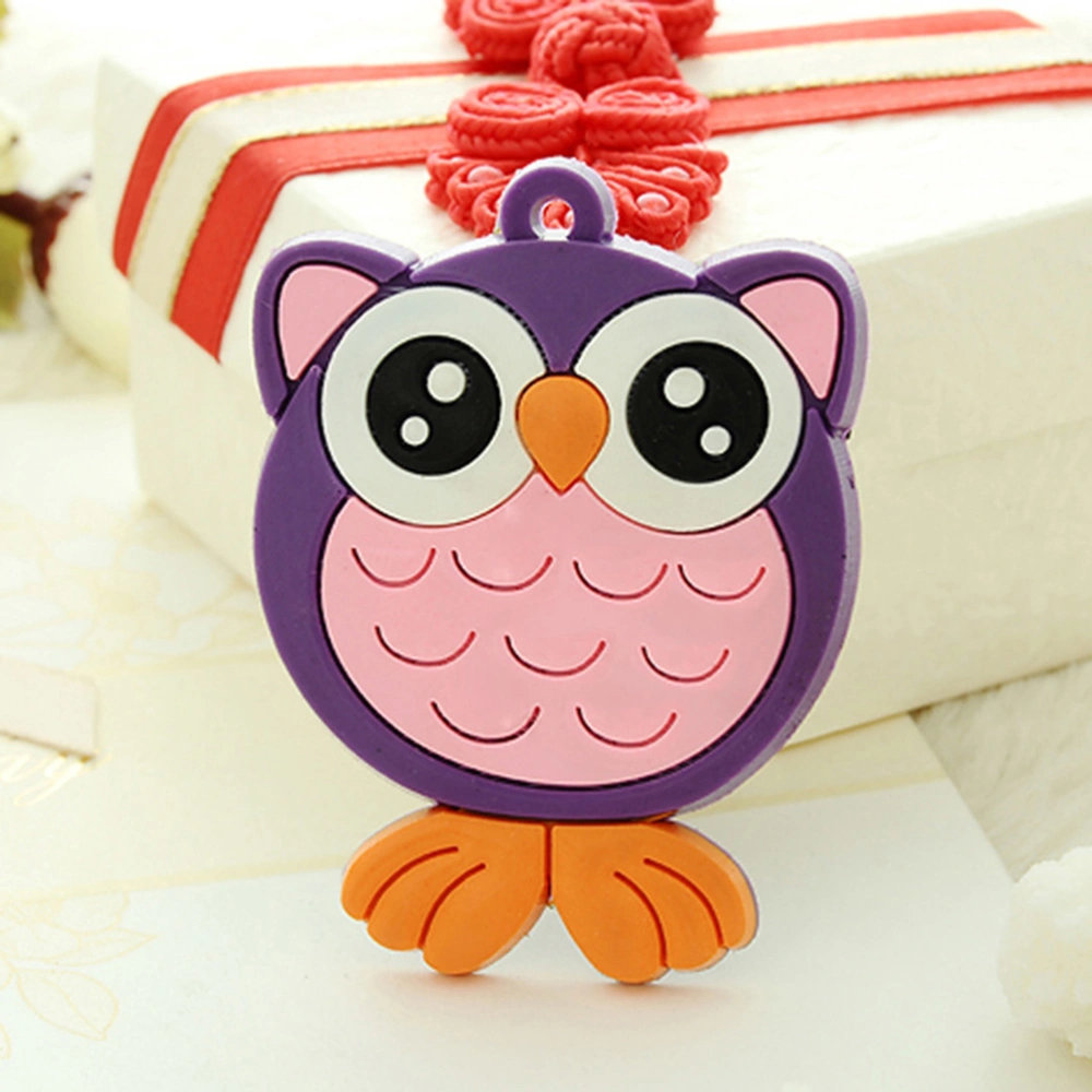 12pcs Cartoon Owl Pattern Creative Refrigerator Sticker Decals Household Ornament for Home (Mixed Color)