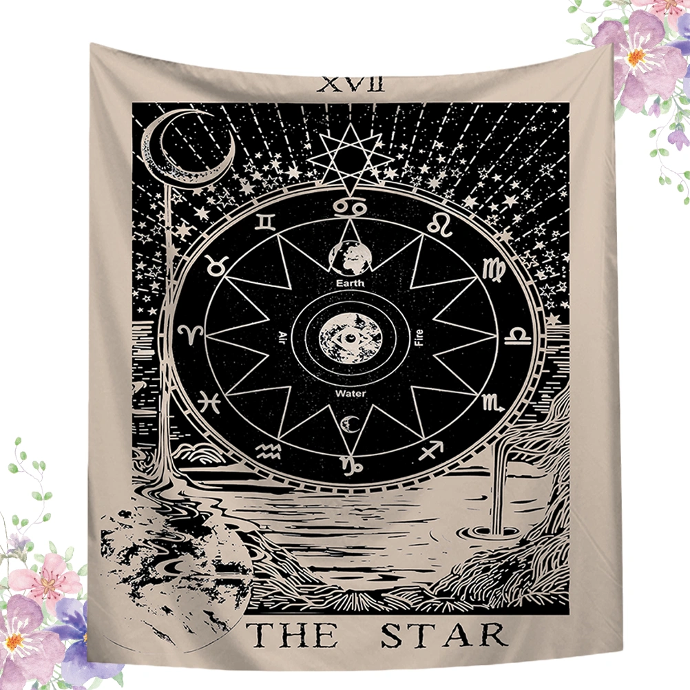 1PC Decorative Hanging Cloth Wall Hanging Tapestry for Home