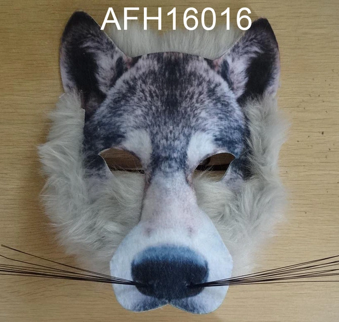 Creative Halloween Mask Scary Wolf Mask Cosplay Prop Halloween Party Supply