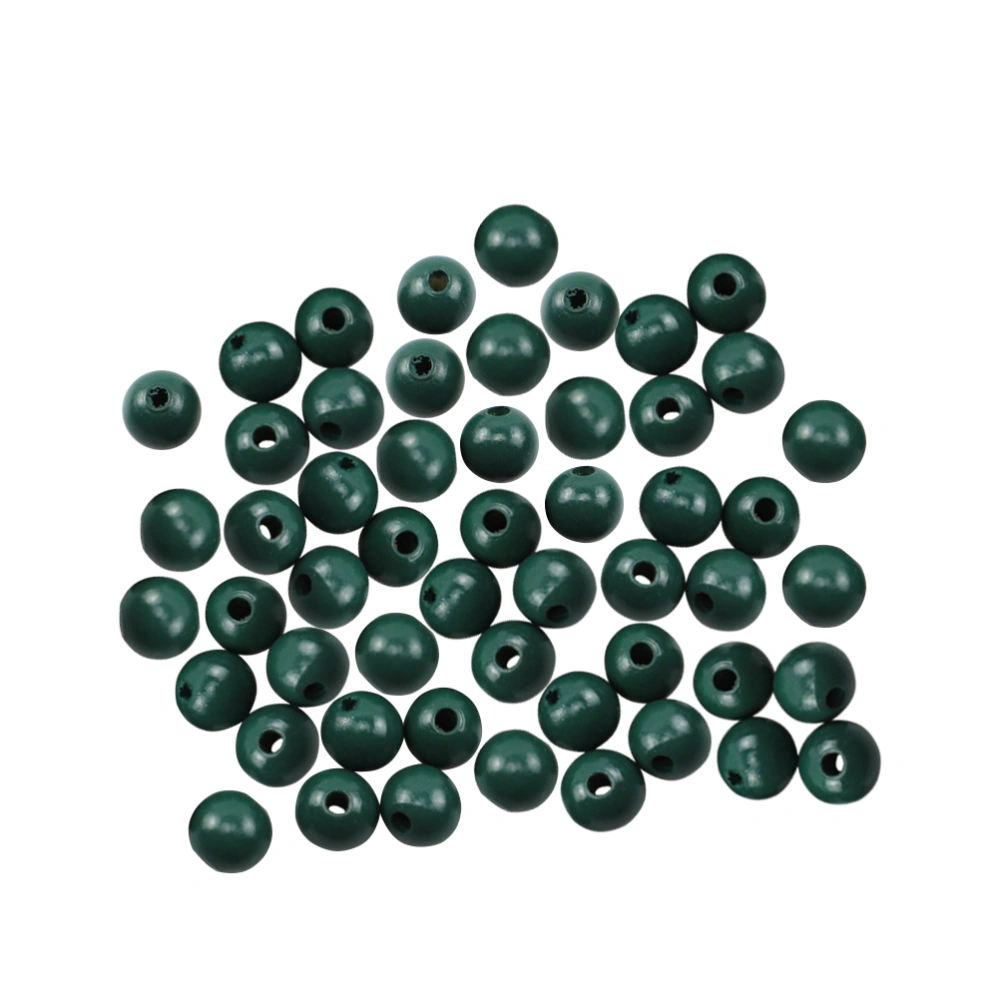 100pcs DIY Wood Beaded Loose Beads Crafts DIY Beads Jewelry Making Craft Beads