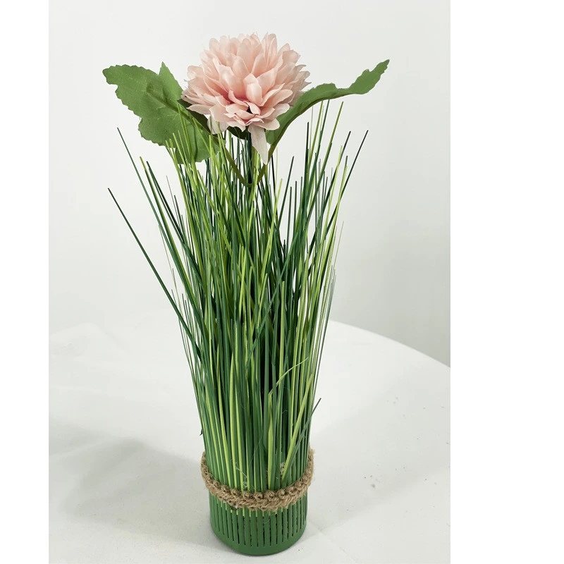 Faux Onion Grass Decoration Simulation Onion Grass Flower Vase Arrangement Grass Flower Decor