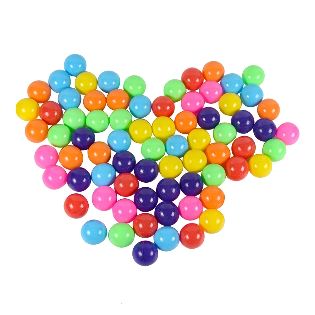 25PCS Kids Ball Colorful Fun Plastic Ball Pit Balls for Babies Kids Children Birthday Parties Events Playground Games Pool Tent Ocean Swim Toys Ball Packing in Bag, 5.5CM