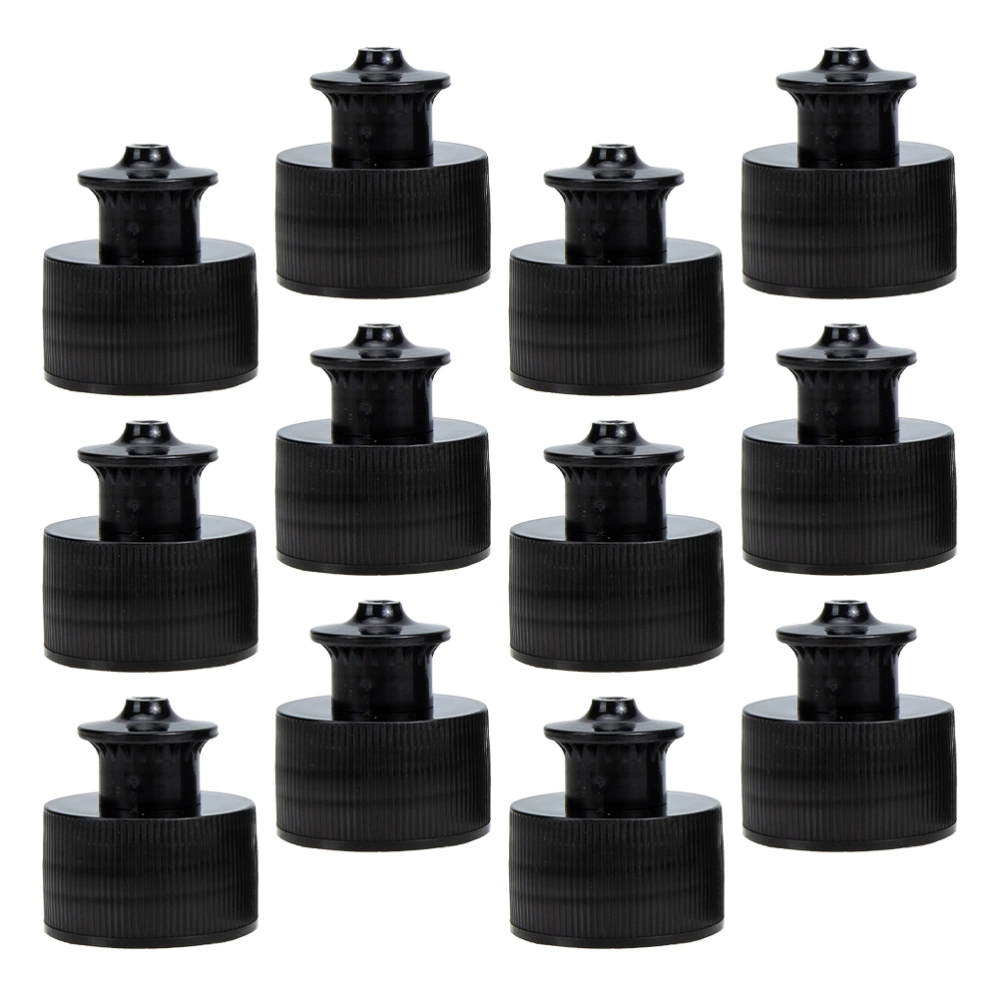 30pcs Push Pull Replacement Caps Leak-proof Reusable Sports Water Bottle Lids