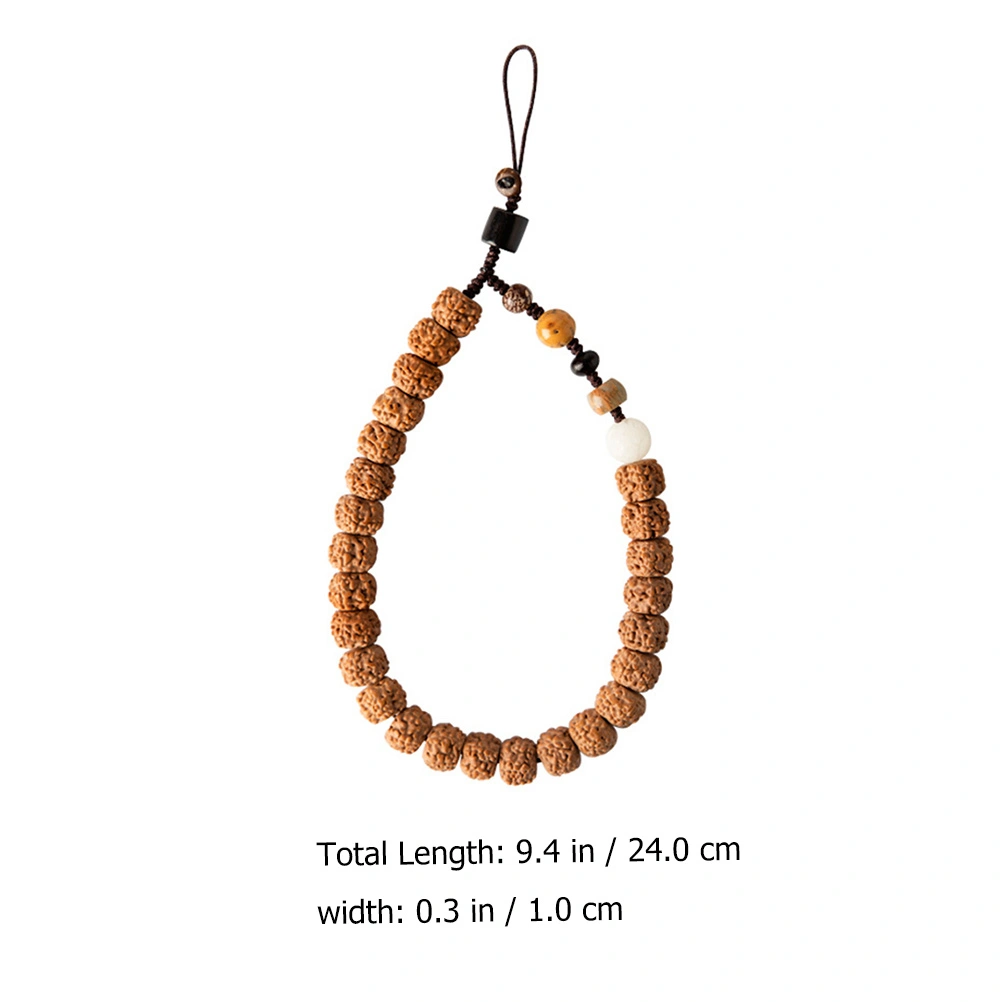 Creative Phone Decor Antiquity Wooden Phone Hanging Mobile Phone Shell Pendant