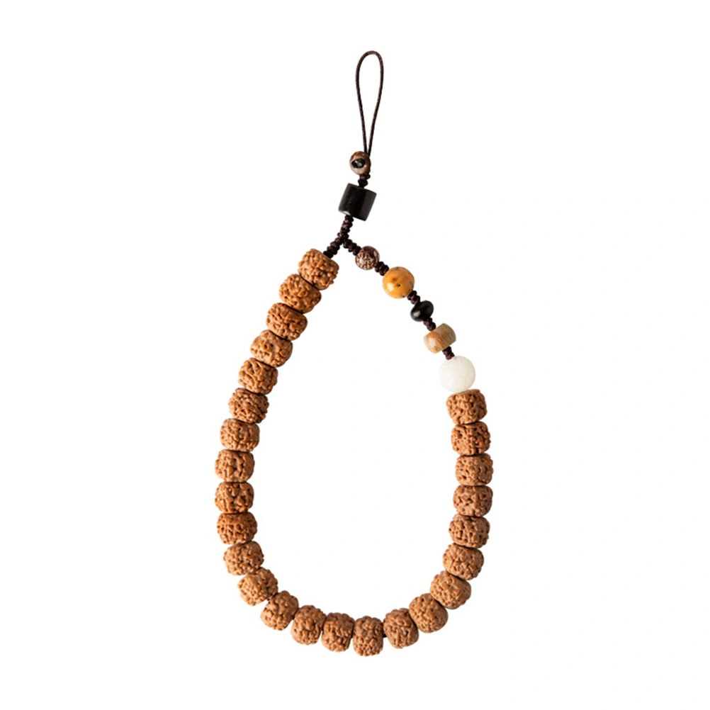 Creative Phone Decor Antiquity Wooden Phone Hanging Mobile Phone Shell Pendant