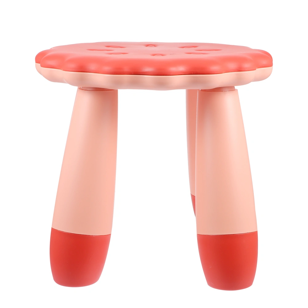 Kids Child Step Stool Non-Slip Plastic Stool for Living Room Bathroom Kitchen